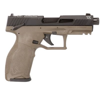 *Taurus TX22 G2 TORO 22LR Black Finish FDE Textured Grip Stock 4.1" Barrel 7.06" Overall 16+1